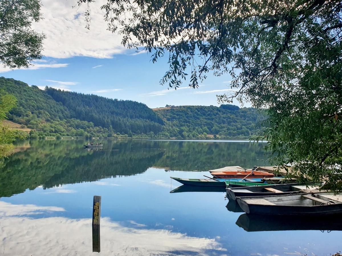 River Mosel Holiday Homes, Meerfeld Studio With A Lake View Exteriér fotografie