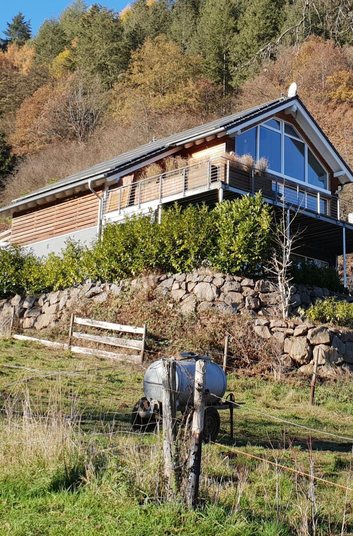 River Mosel Holiday Homes, Meerfeld Studio With A Lake View Exteriér fotografie